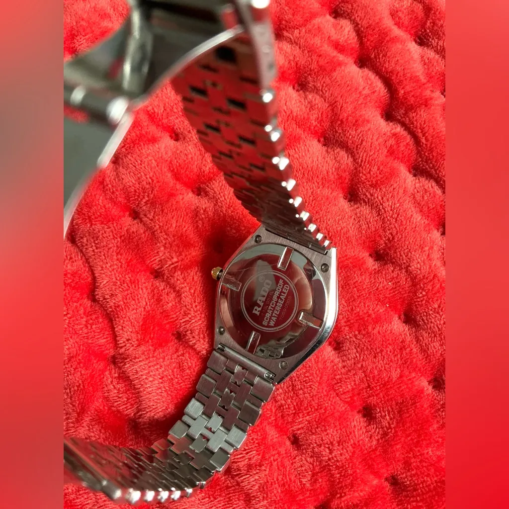 Dressy RADO watch unisex ❤️💙 Silver - Image 15