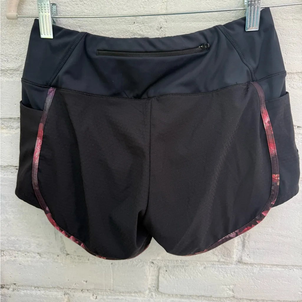 Oiselle Black Athletic Shorts with Accents size 2 - Image 6