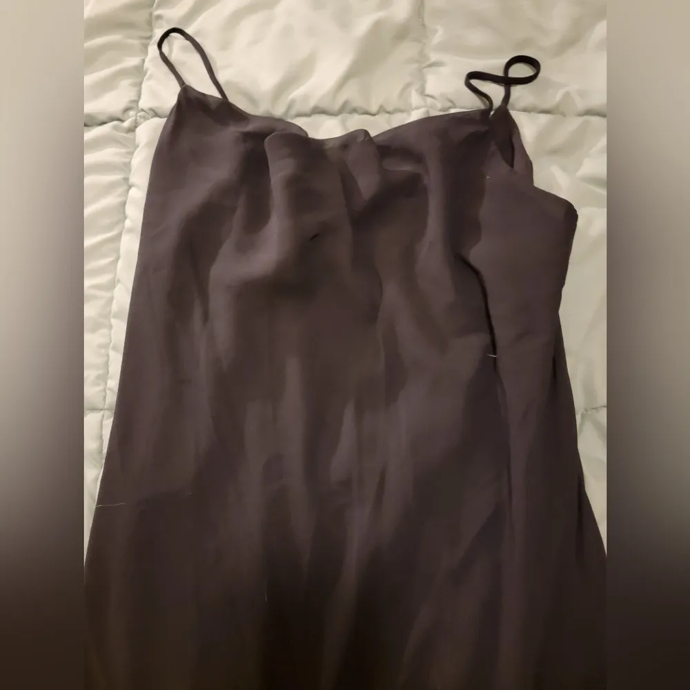 CDC black sleeveless dress with ruffle hem Size 6 - Image 7