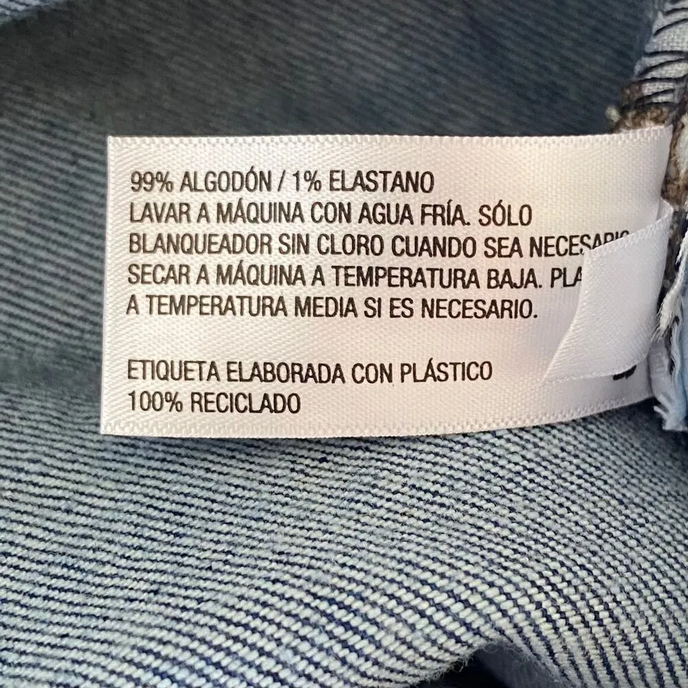 NEW UNIVERSAL THREAD Vintage Bootcut Jeans Dark Blue Wash Size 10 Stretch - Image 6