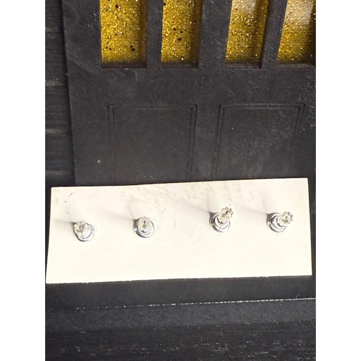 Halloween Spider & Eyeball Stud Earrings • Spooky Cute Set of 2 Pairs • NWT Red - Image 3