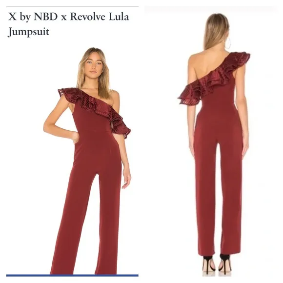 Revolve NBD  ruffle jumpsuit - Image 2