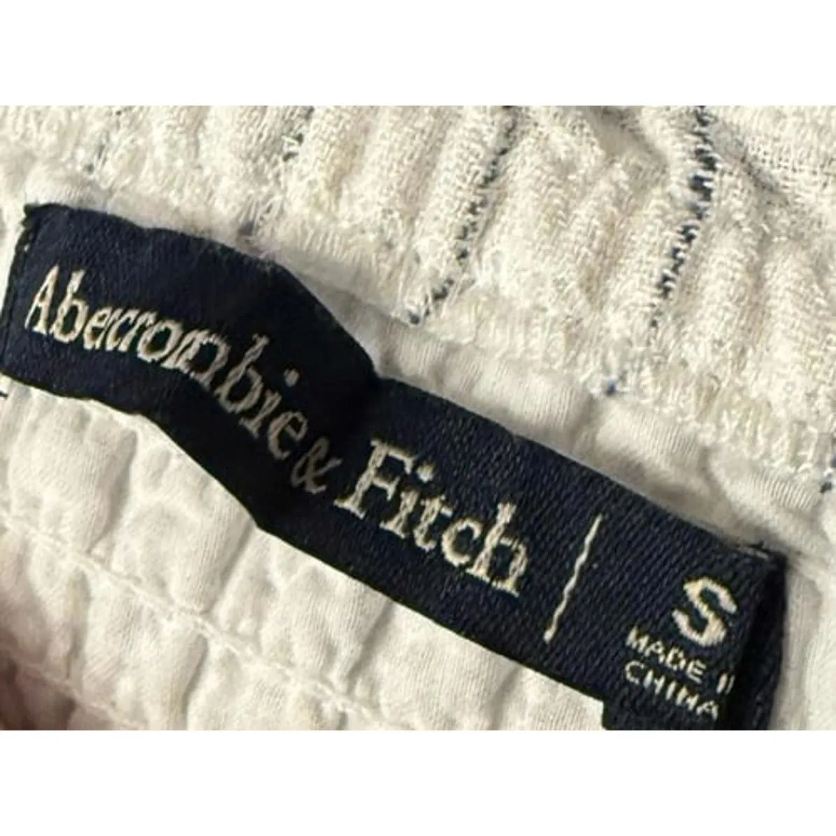 Abercrombie and Fitch Striped Linen Jumpsuit size Small - Image 7