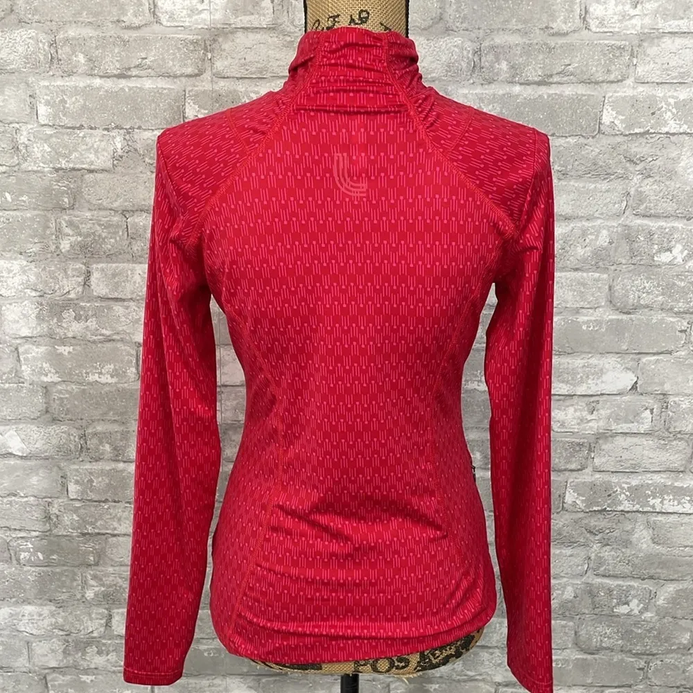 Lole  pink print zip up jacket - Image 5