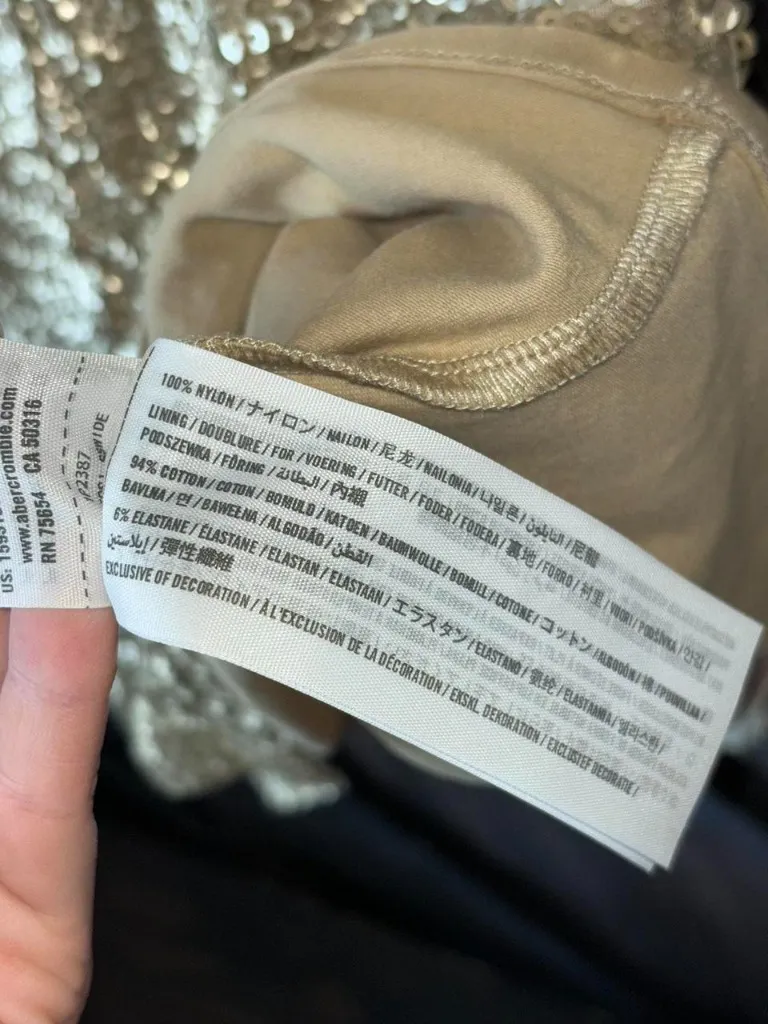 Abercrombie & Fitch Sequin Dress - Image 4