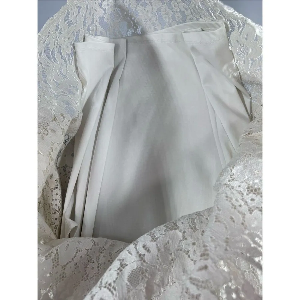 Ruby Rd. Tank with Lace Cape Overlay Women Size 3X - Image 5