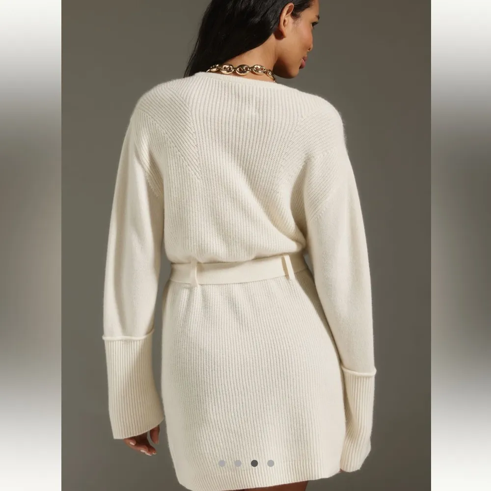 NWT Maeve Cashmere Belted Cardigan Sweater Size M - Image 3