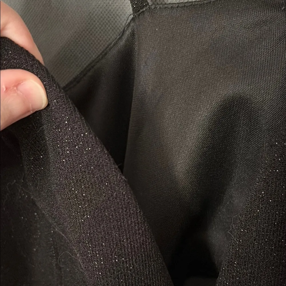 Windsor Black Mini Dress with Zipper Detail - Image 6