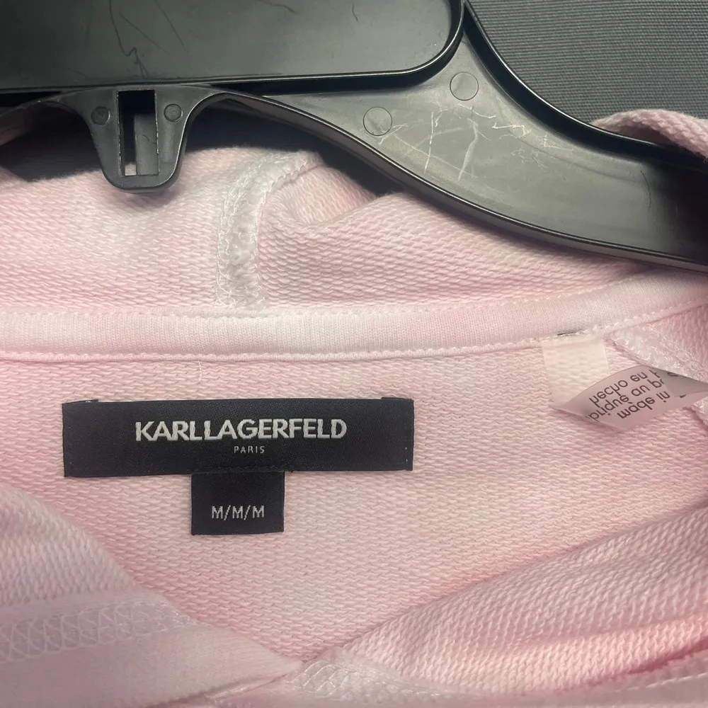 Karl Lagerfeld  hooded women's pullover size Medium (b40) - Image 2