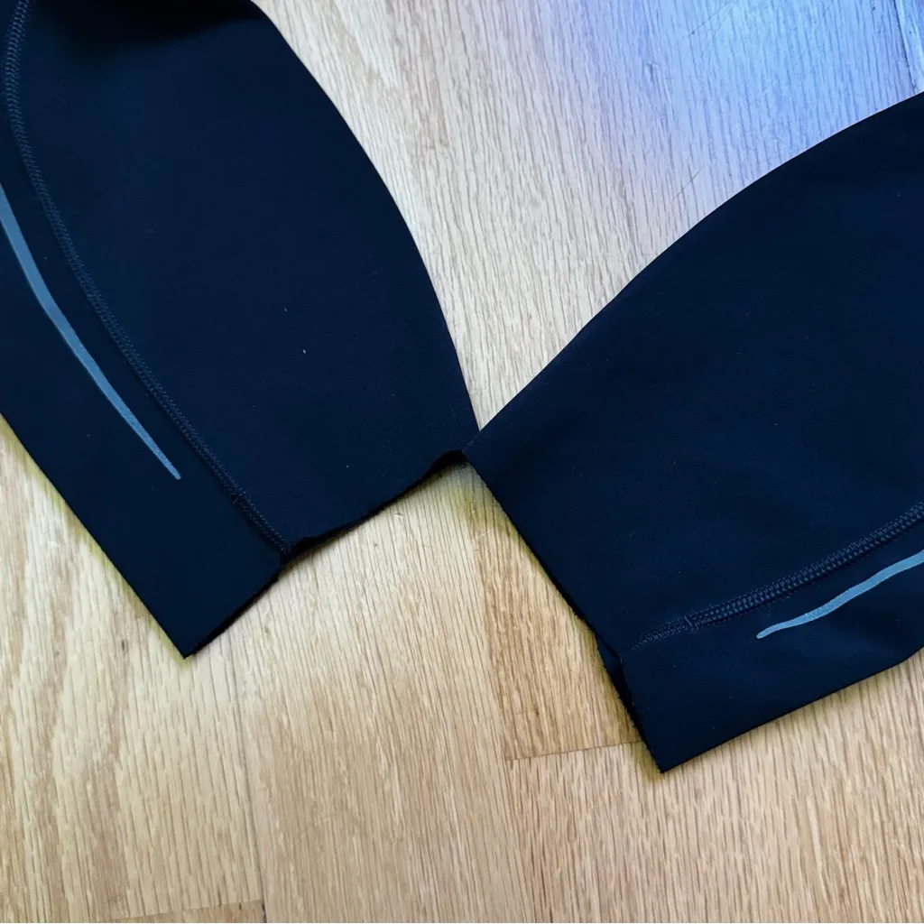 Lululemon Base Pace High-Rise Reflective Crop 23" Black Size 0 W6CDDS GUC - Image 9