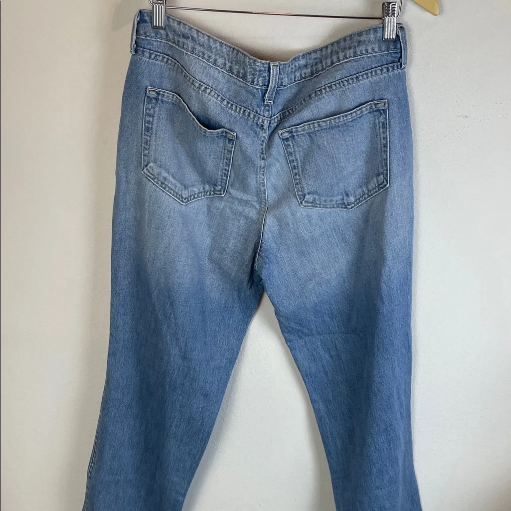 Retail $285 L'AGENCE Faded Blue Boyfriend Jeans - Image 6
