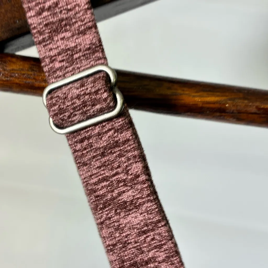 Zella Heathered Pink Sports Top with adjustable straps - Image 6