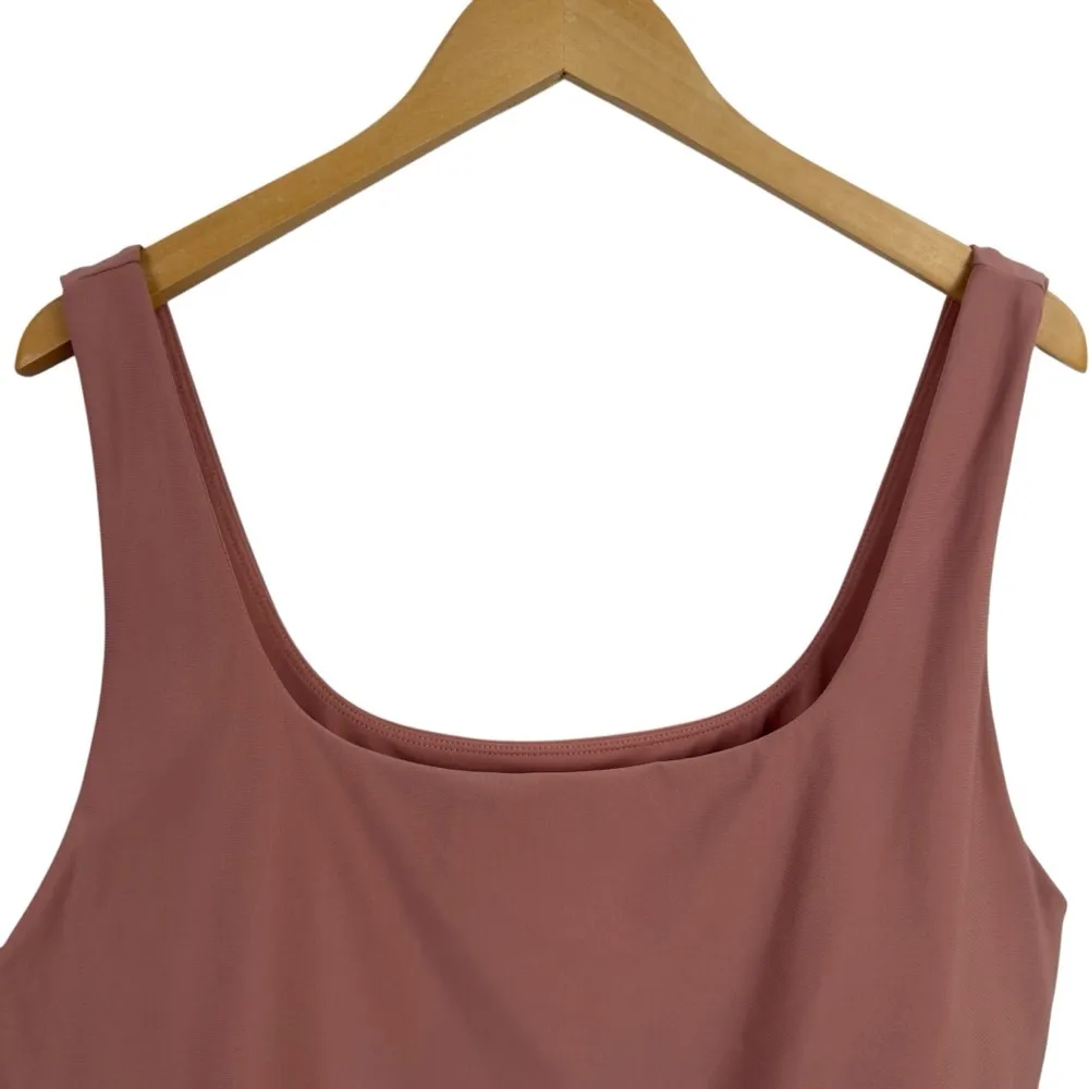 Fabletics Lydia Built-In Bra Tank Claypen Size 2X Athleisure Workout Yoga - Image 4