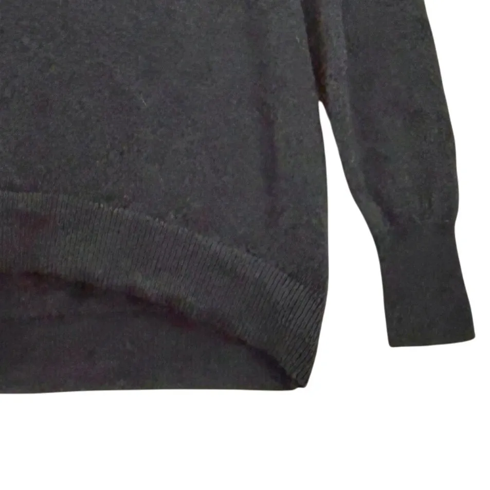 Bloomingdales Cashmere Turtleneck Sweater Green Small - Image 5