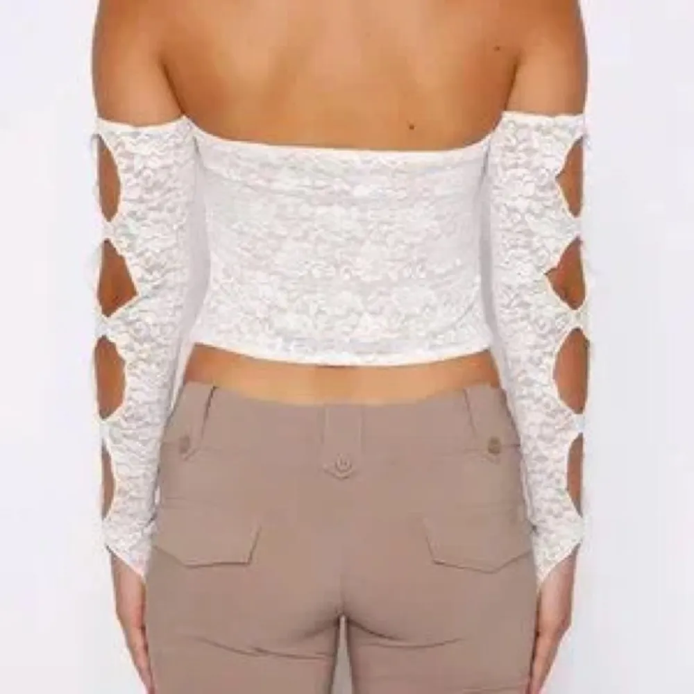 Tiger Mist Nola Top in White - Image 2