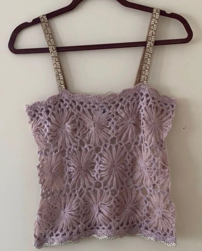 Rose Garden Knit Tank Top - Image 4