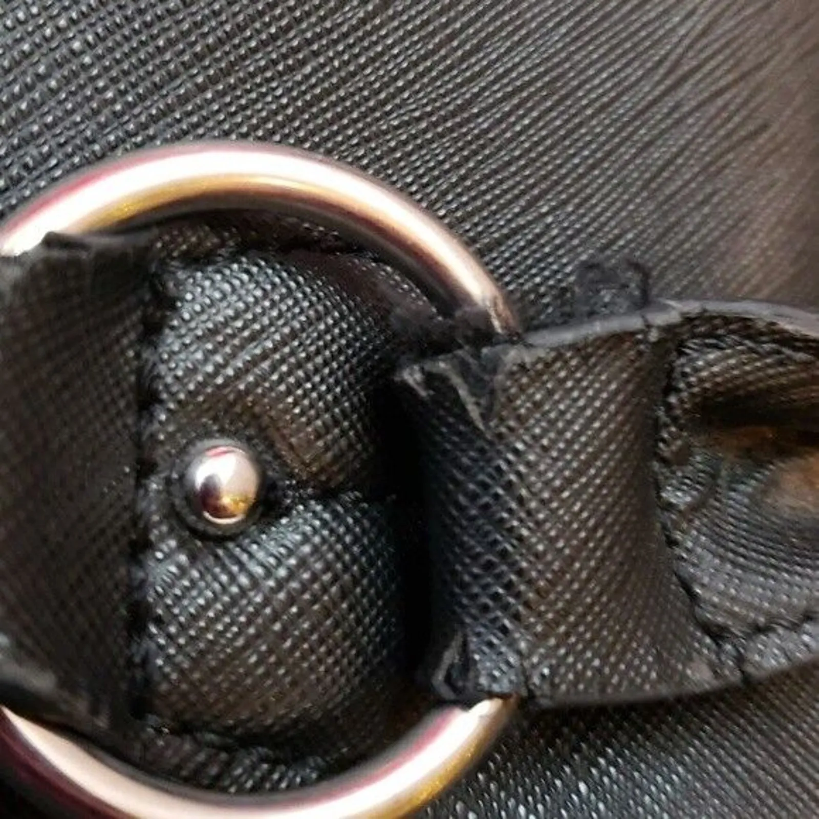 Franco Sarto Bag - Black Chunky Bag / Purse - Some Damage - Image 4