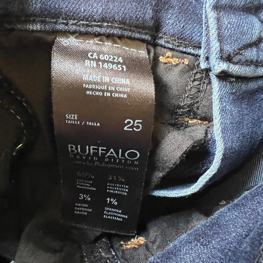 Buffalo David Bitton IVY High Rise Skinny Jeans Size W25 - Image 10