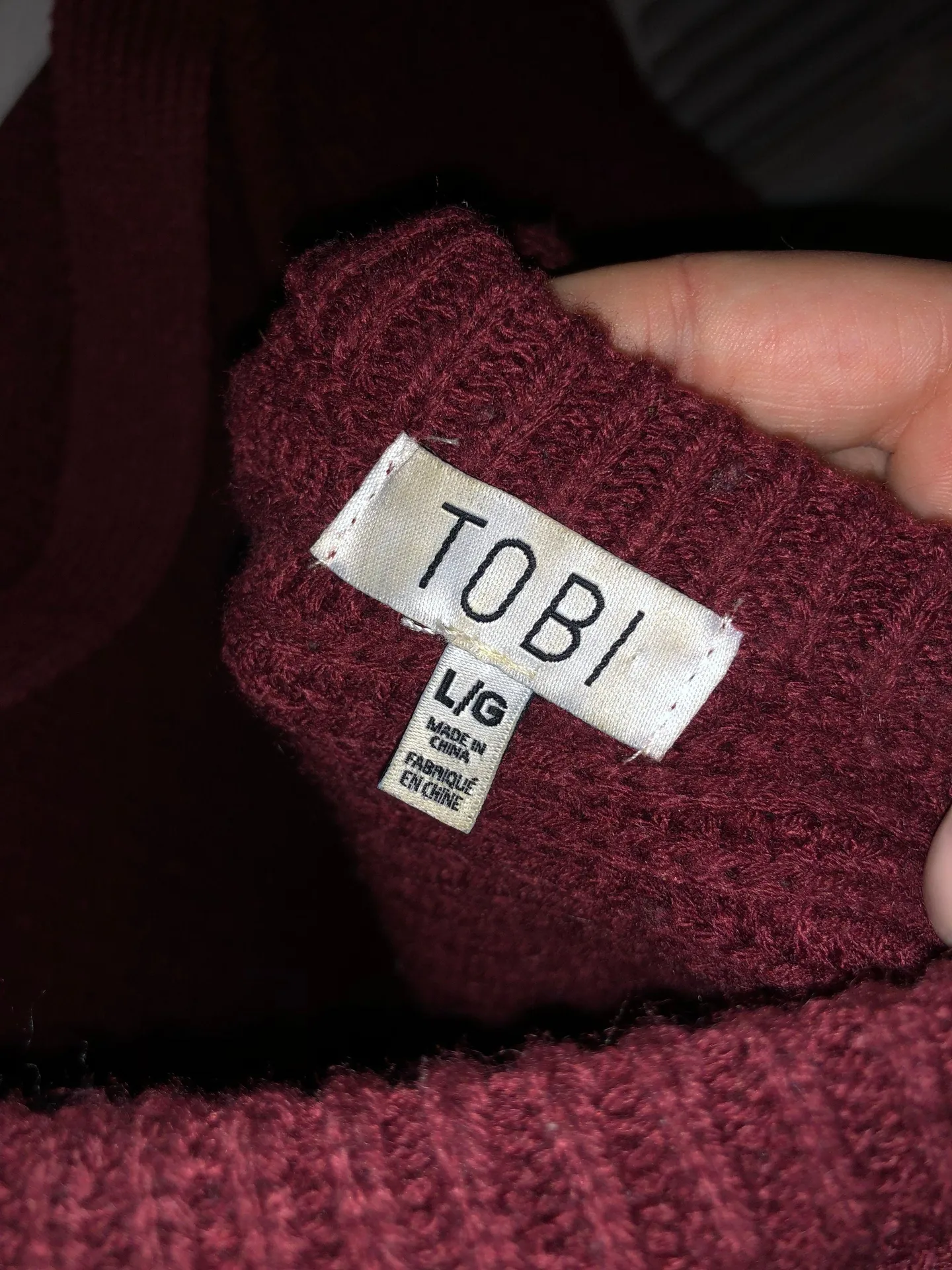 Open Back Color Block Sweater - Image 6