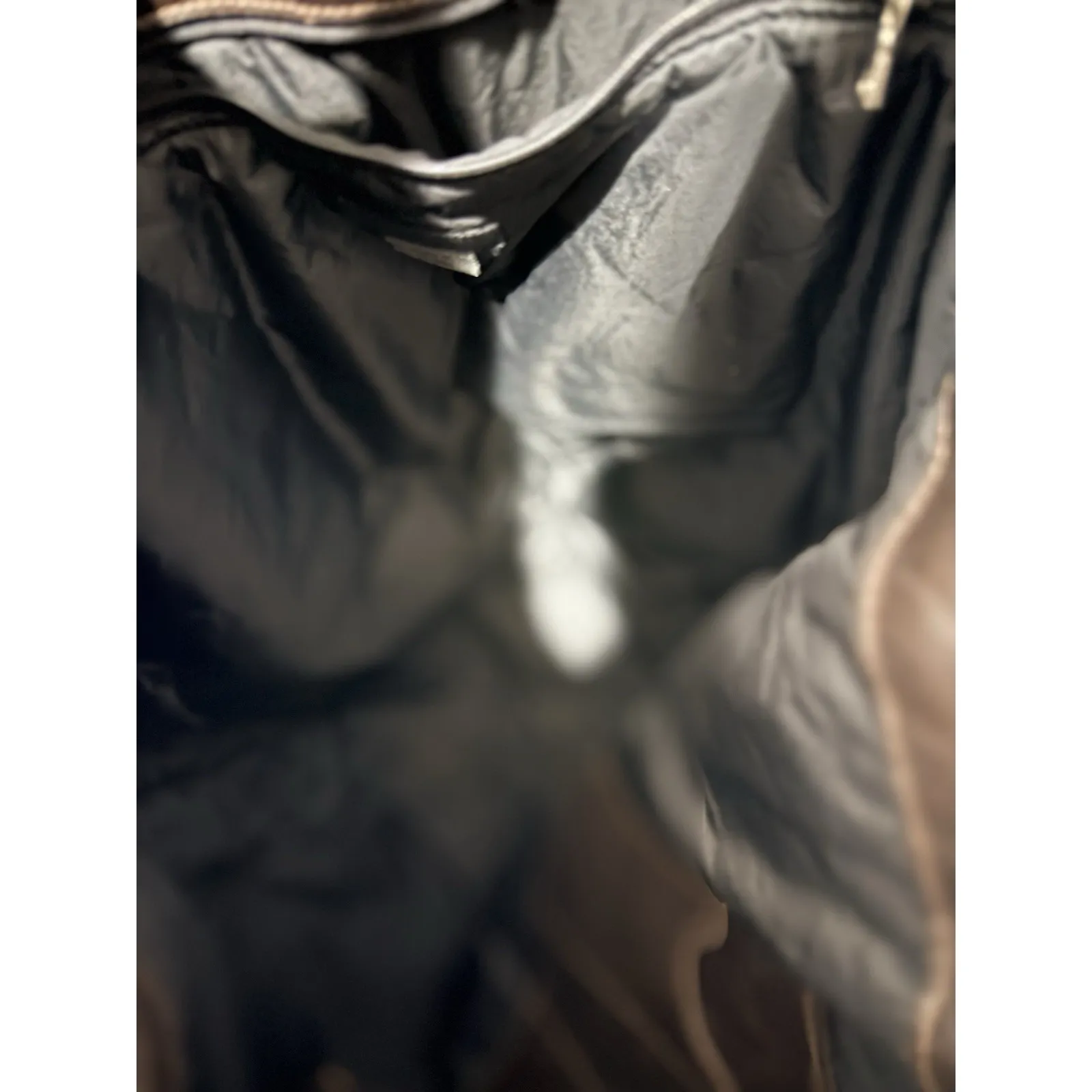 Bretelle Shopping Bag Brown Hobo Boho Shoulder Bag M0851 J - Image 5