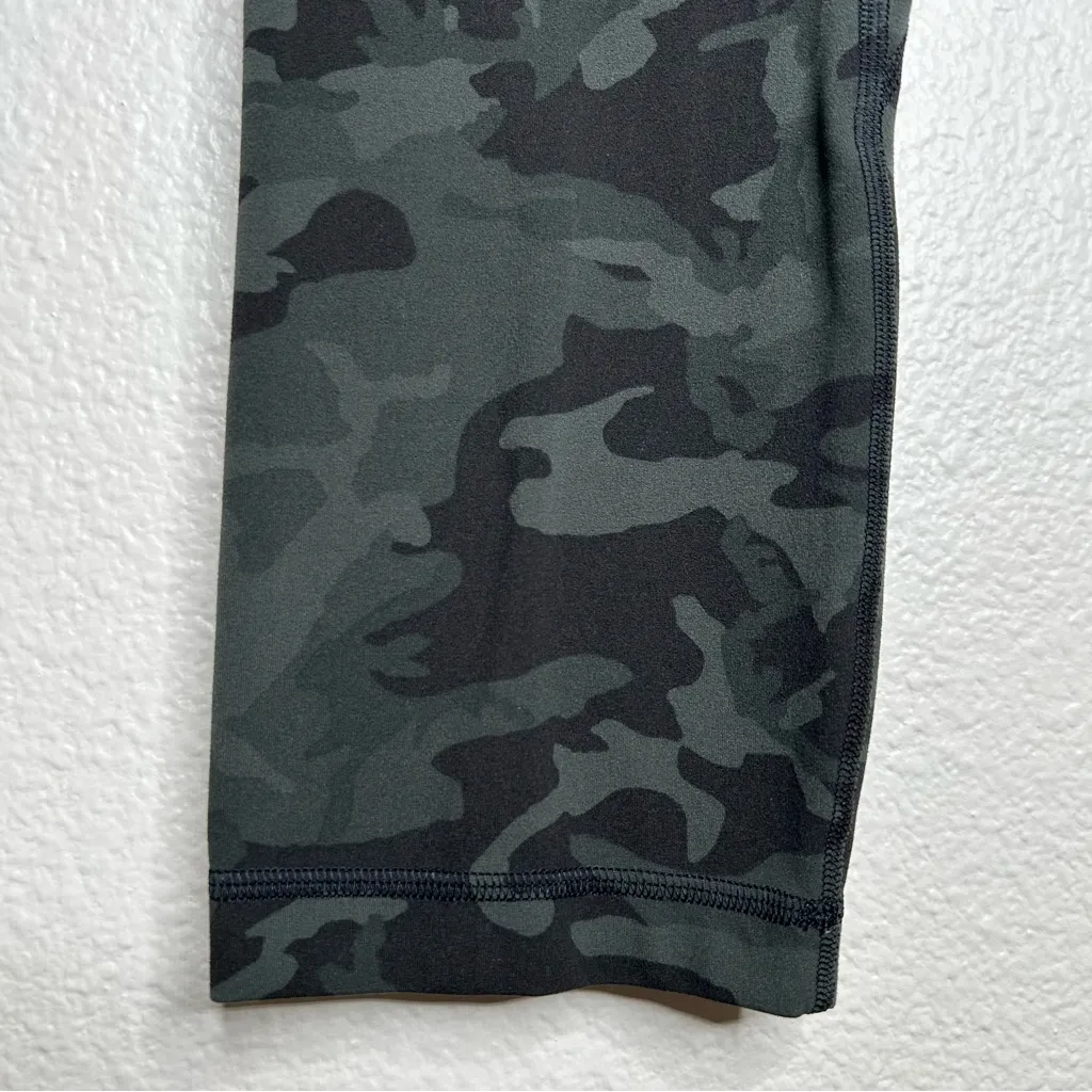 Lululemon Align Crop Incognito Camo Multi Gator Green 8 - Image 5