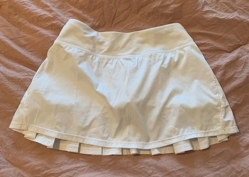 White Tennis Skirt - Image 7