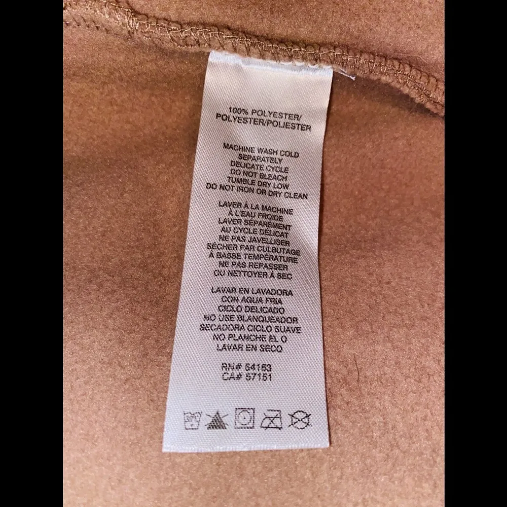 CALVIN KLEIN Performance Fleece Jacket sz S - Image 7