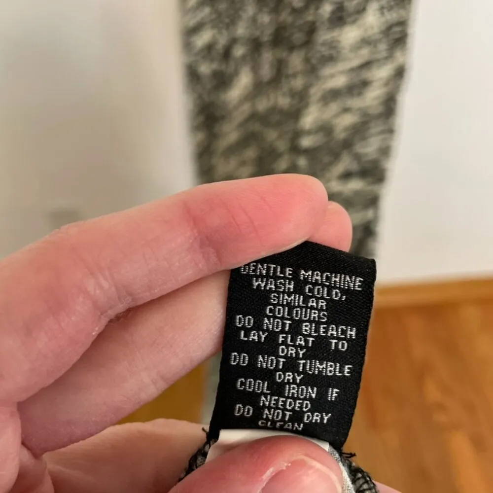 TORRID 1 Plus Size Feather Sleeveless Maxi Dress Cream Black Print Tie Back Boho - Image 11