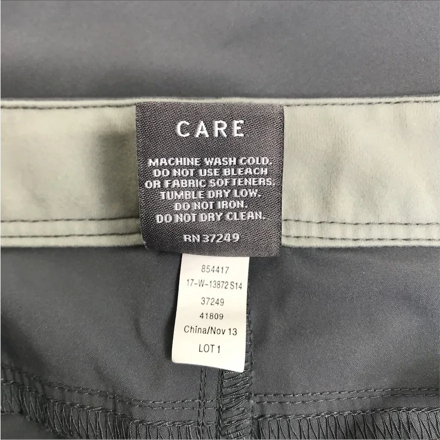 REI Adjustable Straight Pants Sz 8P Gray Stretch Outdoor Travel Versatile NWOT - Image 11