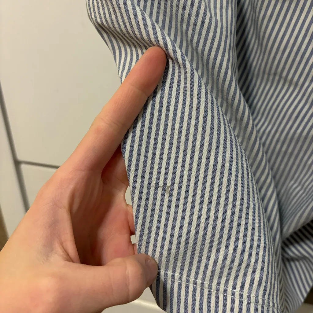 Birddogs Blue & White Stripe Shorts Size M - Image 5