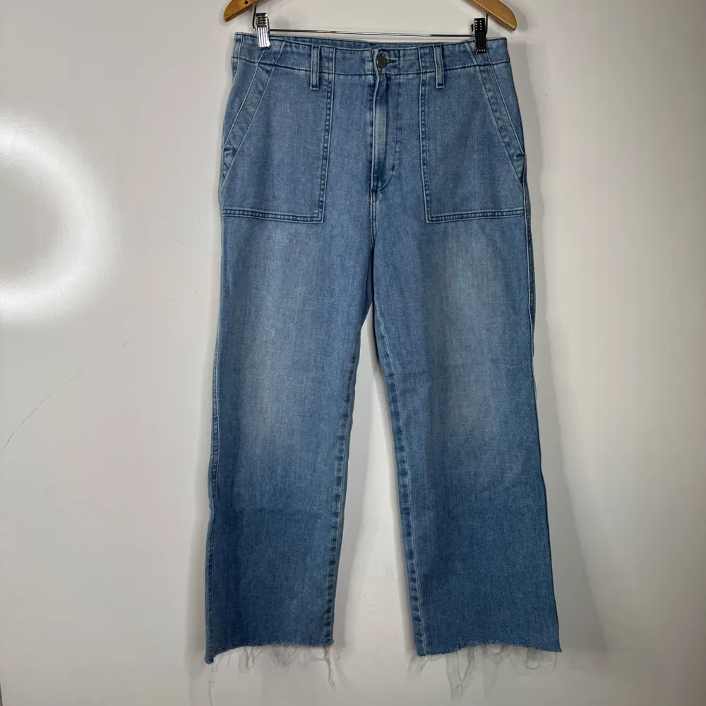 Joe’s The Blake High Rise Wide Leg‎ Crop Jeans Size 30 - Image 2