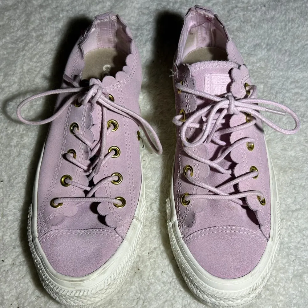 Converse Low 'Frilly Thrills Pink Foam Size 6 - Image 4