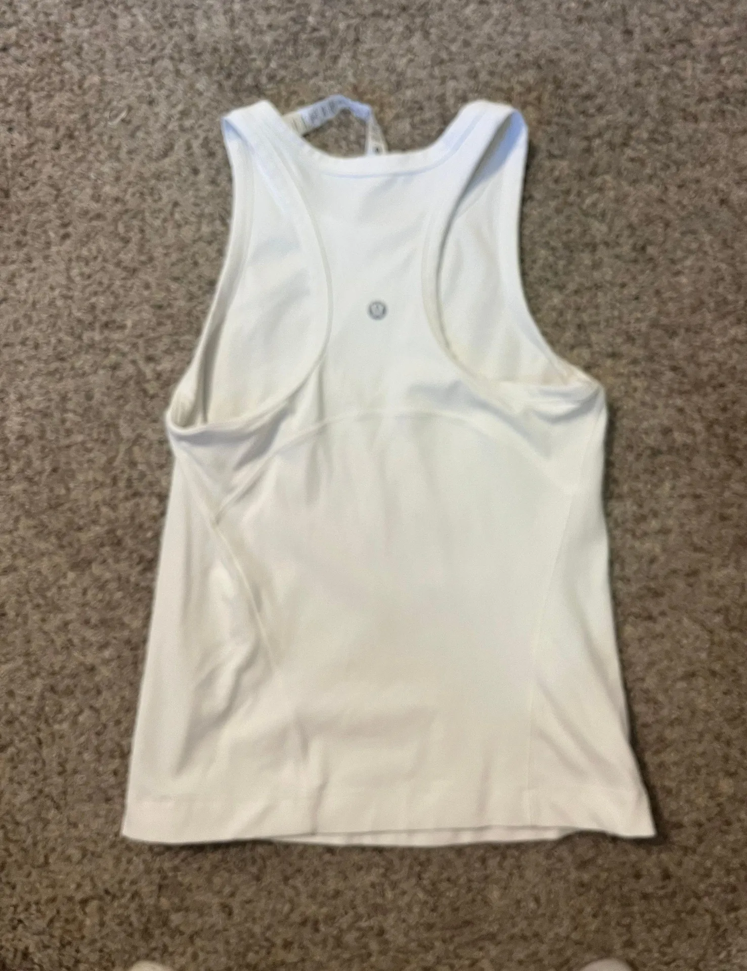 Lululemon White Lulu Tank - Image 2