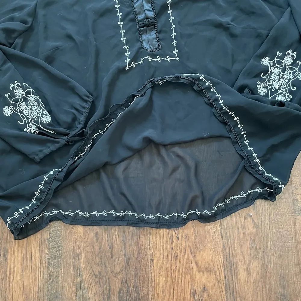 LANE BRYANT Black top, kimono-style, size 26/28 - Image 8