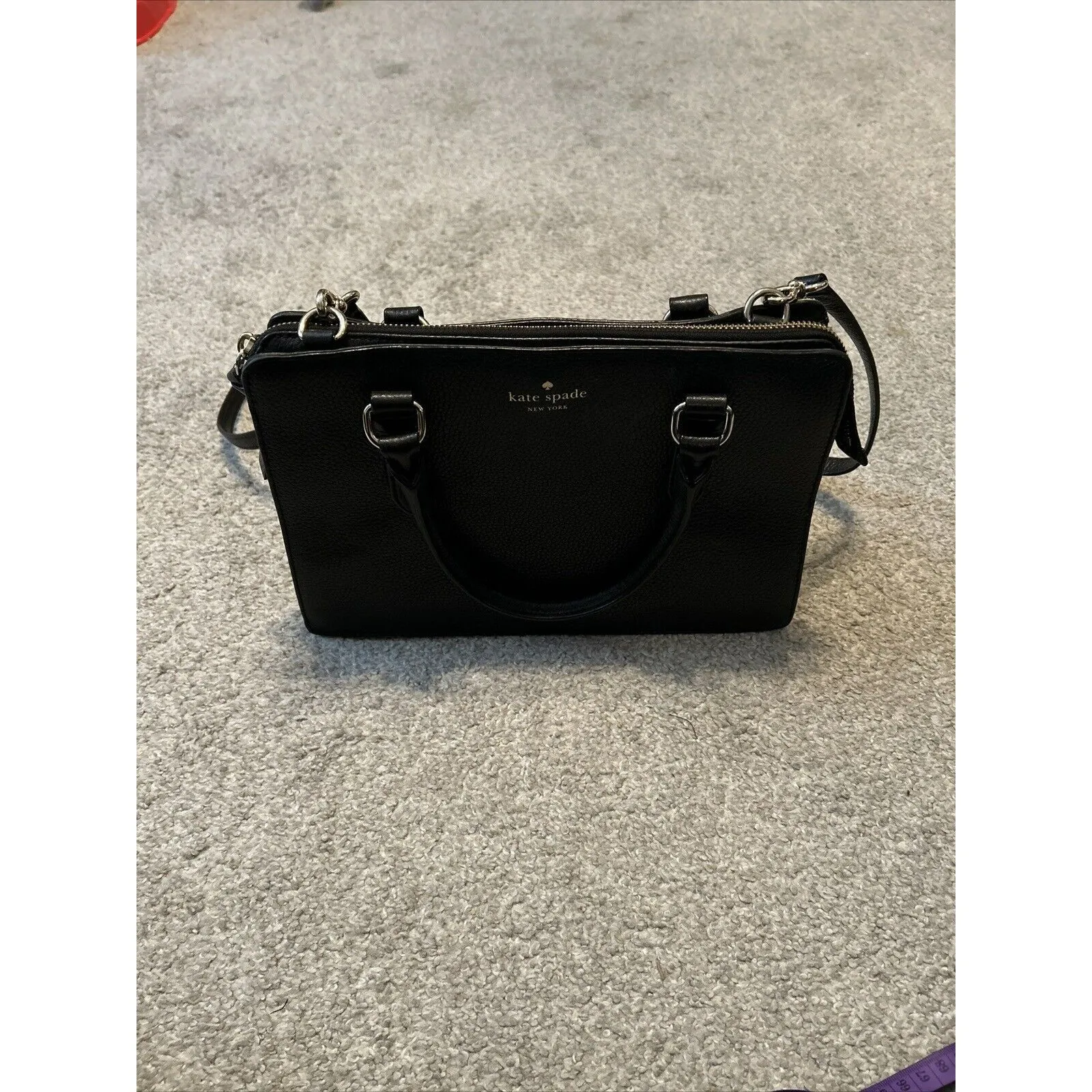 Kate Spade Mulberry‎ Street Lise WKRU4002-001 Leather 3 Pockets - Black - Image 3
