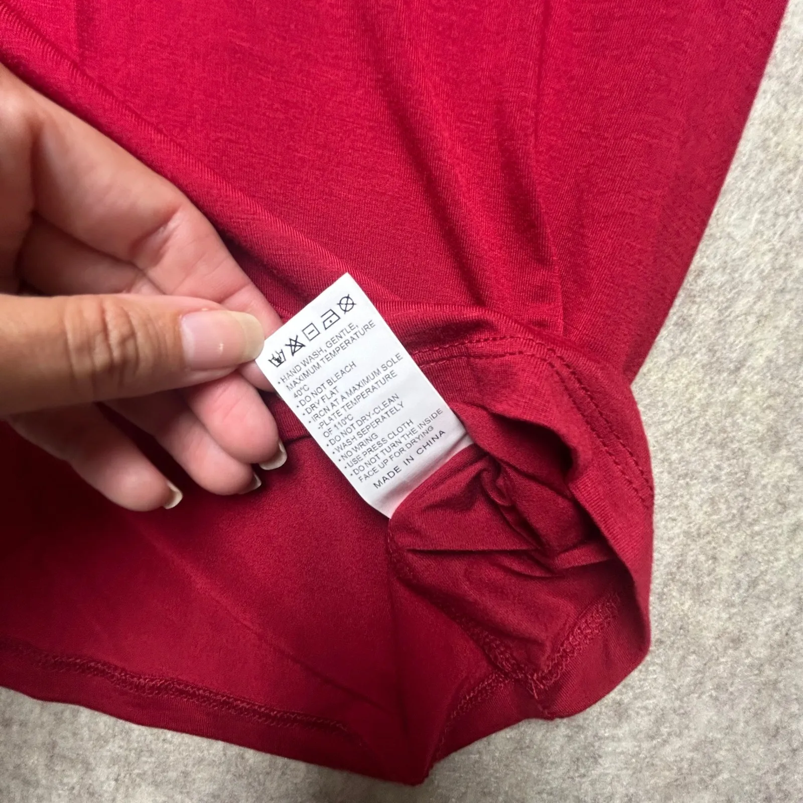 NWT S.DEER Concept Womens Red T - Image 4