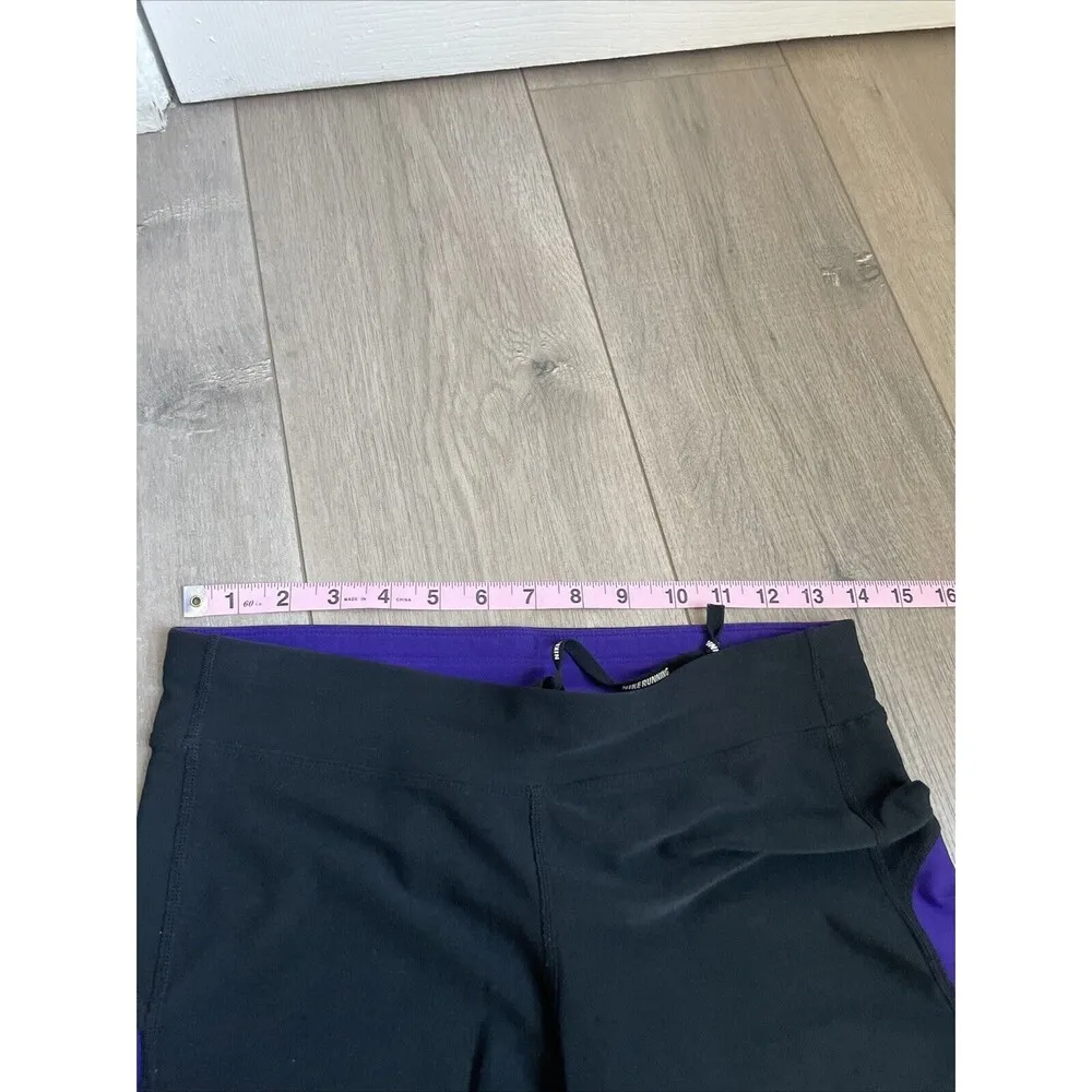 Women's Small Nike Dri-Fit Compression Pants Purple Running size Medium - Image 6