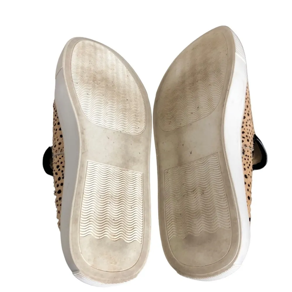 Corkys Abbot Leopard Animal Print Sneaker Mules Sz. 9 Cowhair Slip On Round Toe - Image 5