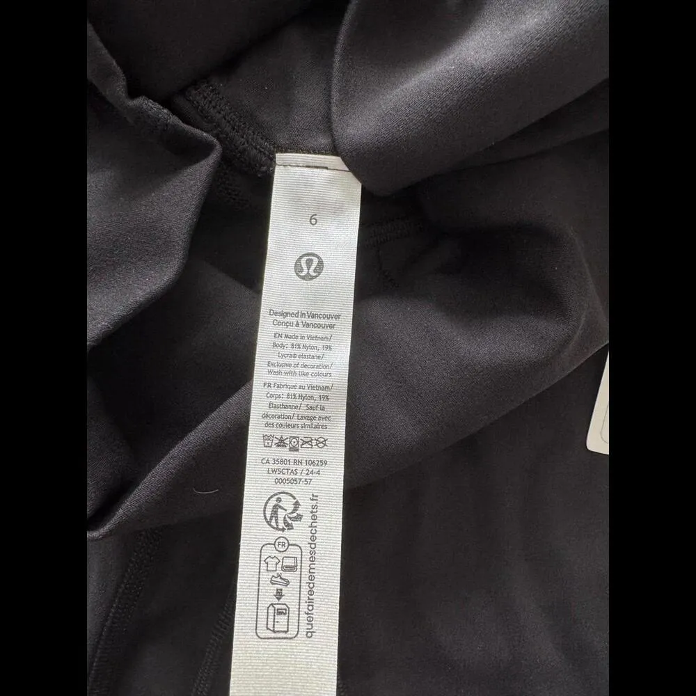 Lululemon Align High Rise 25” Black Size 6 NWT - Image 6
