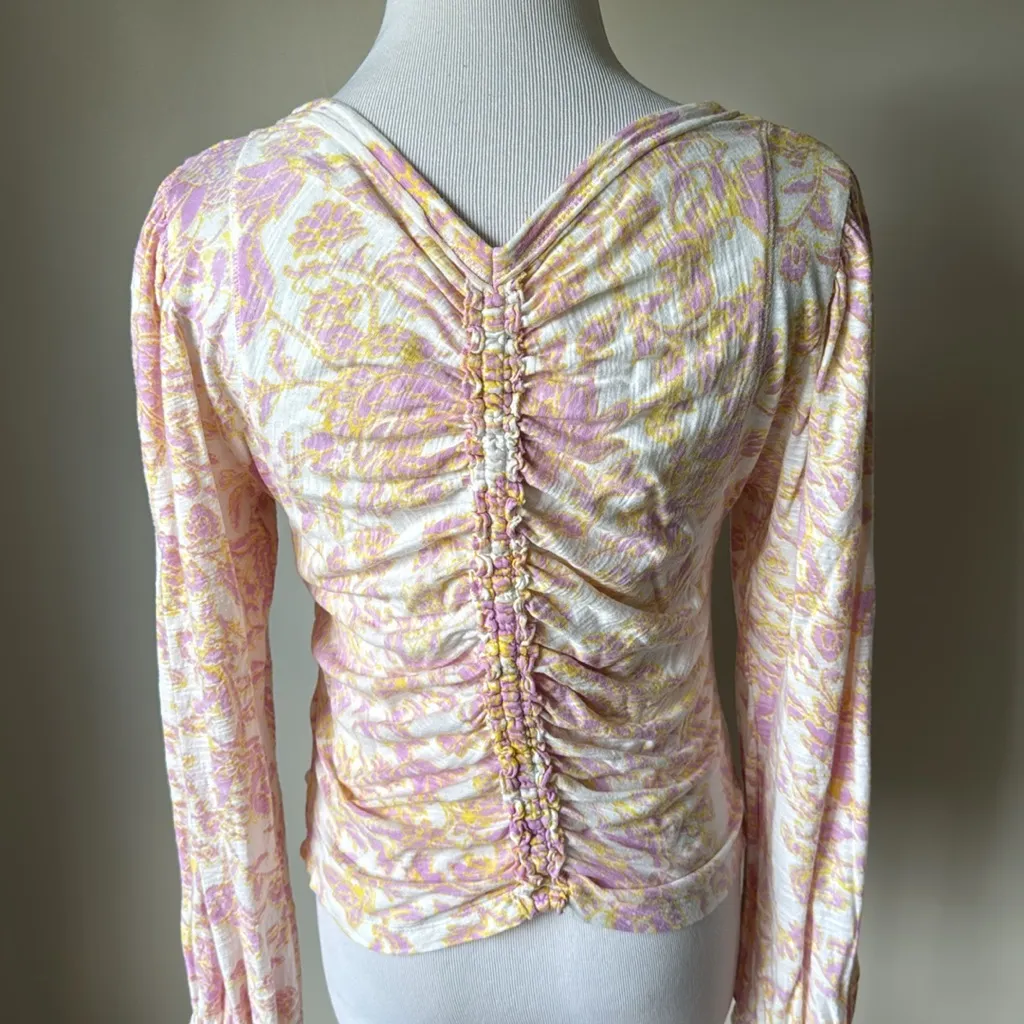 Free People Say The Word Rouged Top - Image 4