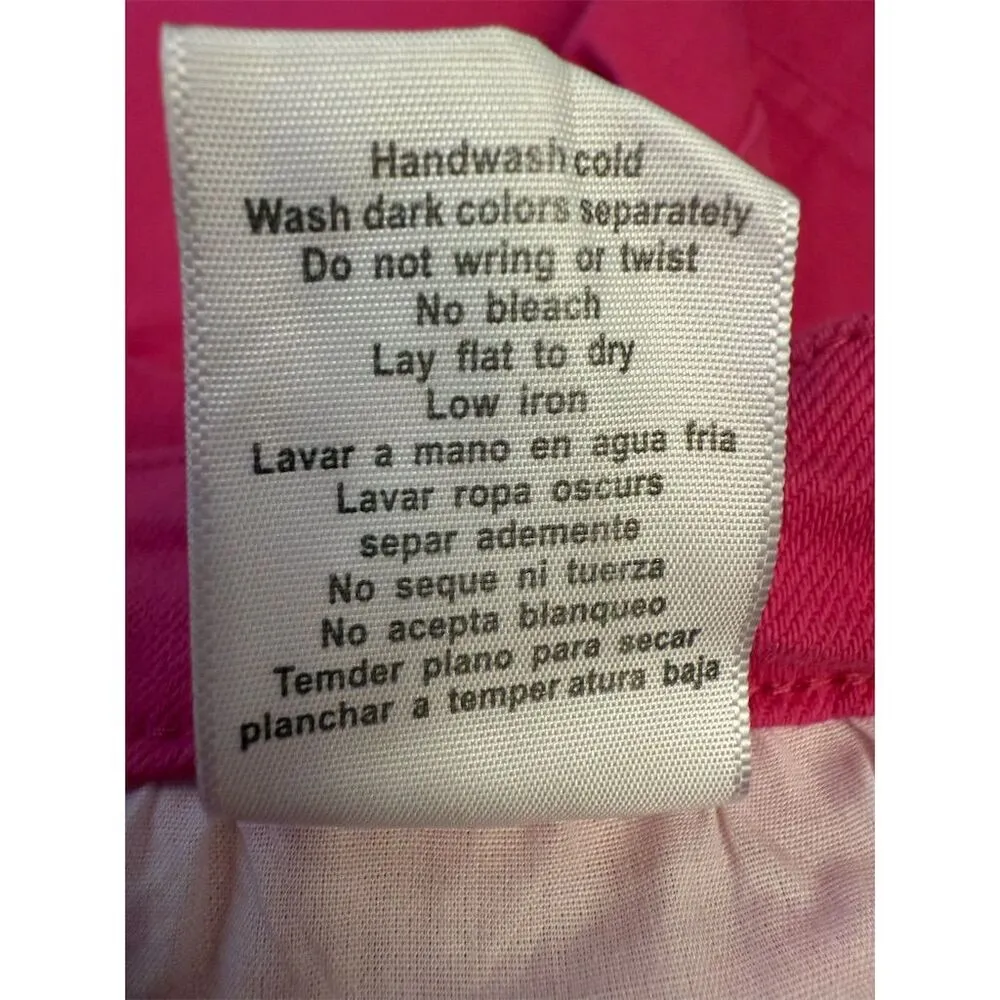 Judy Blue Women's Daphne High Rise Slim Fit Hot Pink Jeans Size 29 JB88456 - Image 9