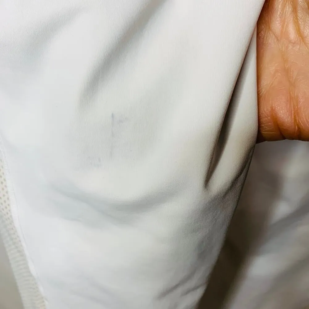 Aerie White Leggings Sz Small Pockets Flawed - Image 5