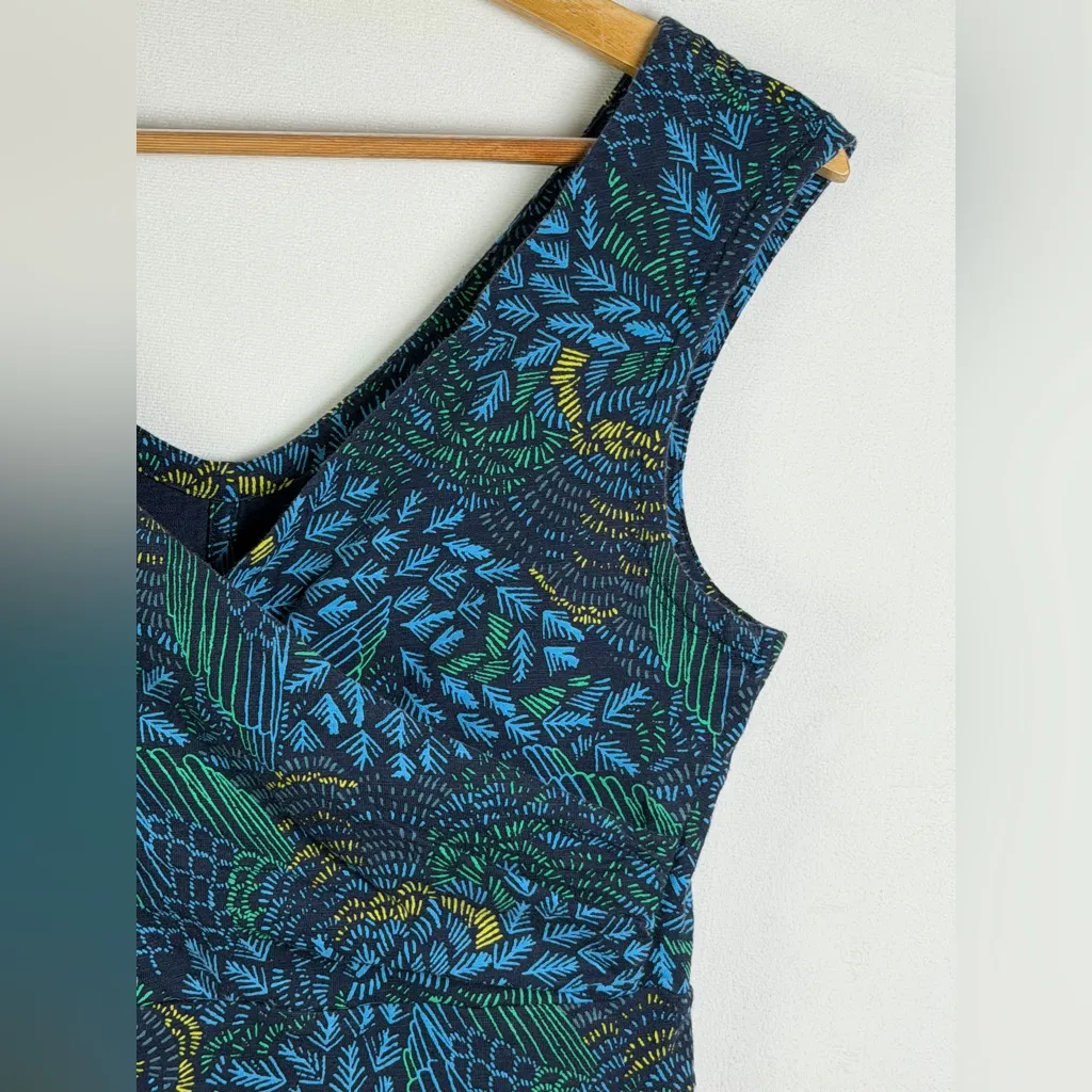 Patagonia Women’s W’s Porch Song Dress Organic Cotton Sleeveless A-Line Sz S - Image 2