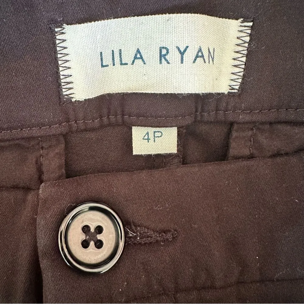 Lila Ryan Bootcut Trousers Dress Pants Women’s 4 Petite Black - Image 7