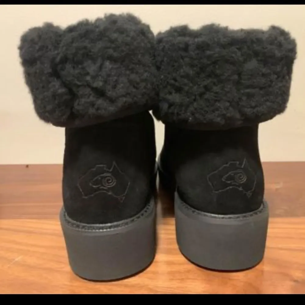 Aussie merino black winter boots size 12 - Image 7