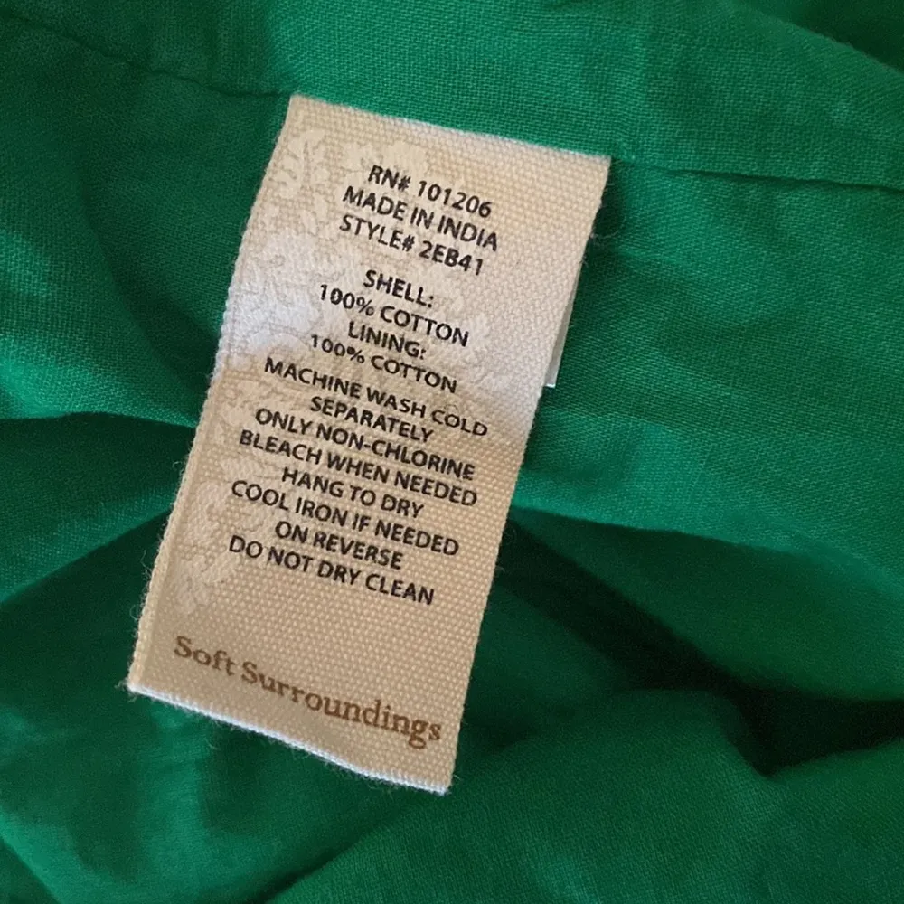 Soft Surroundings Maxi Botanica Dress M” - Image 11