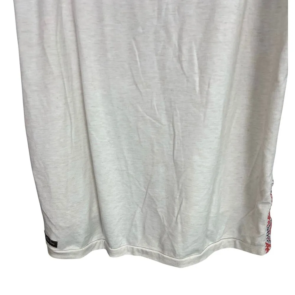 Matilda Jane Women's Shirt Large Cream Short Ruffle Sleeves Crew Neck - Image 6