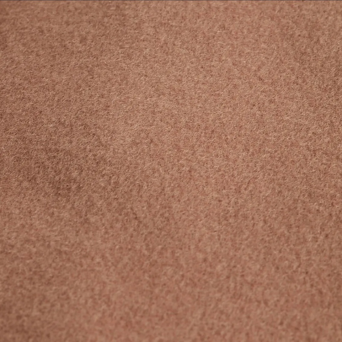 Wool-Blend Cocoon Coat Winter Peacoat Trench Tan - Image 6