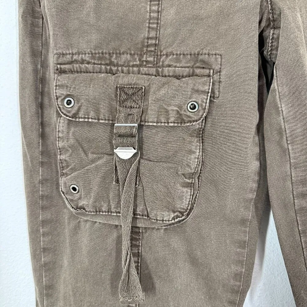 BDG  Romi Y2K Bootcut Cargo Pant Dark‎ Brown Low Rise Casual NWT Size Medium - Image 10