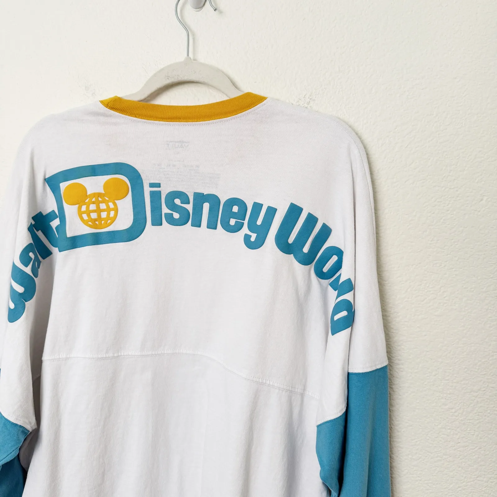 [Disney] White Vault Collection 50th Anniversary Spirit Jersey Long Sleeve Sz XL - Image 8